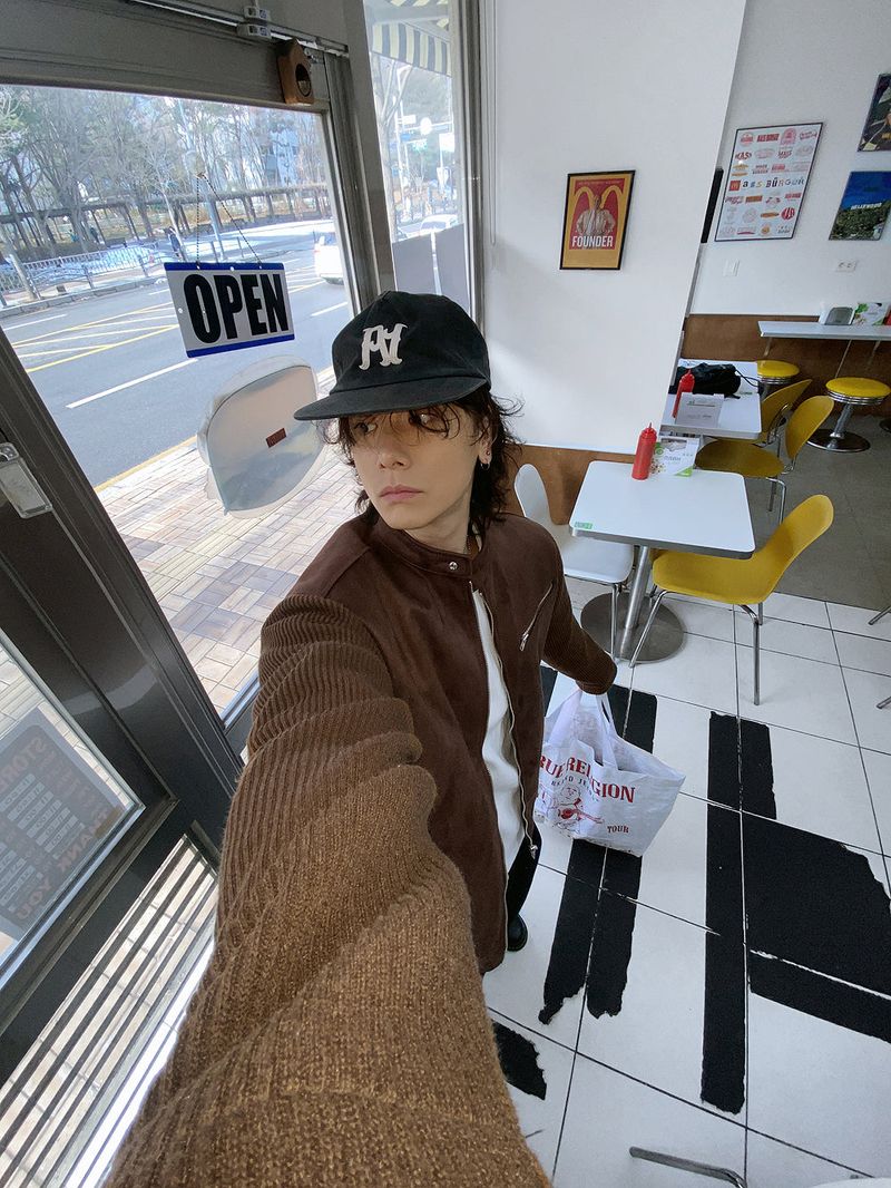 No.1127 knit sleeve suede JK