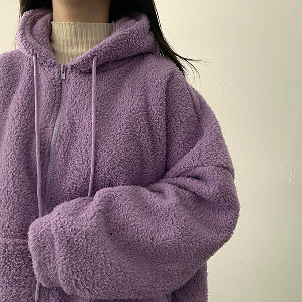 Hihot hood zip-up