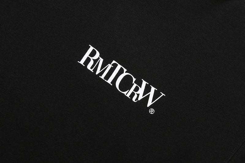 MONOCHROME HOODIE_BLACK