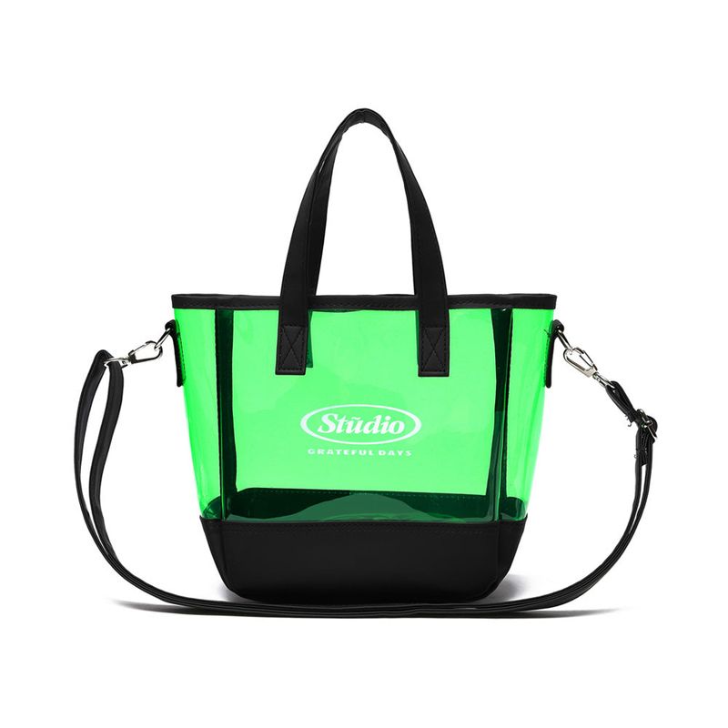 UNION X ODD PVC CIRCLE LOGO CROSS BAG
