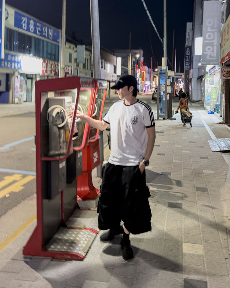 Jorbic 3D Cargo Bermuda Pants