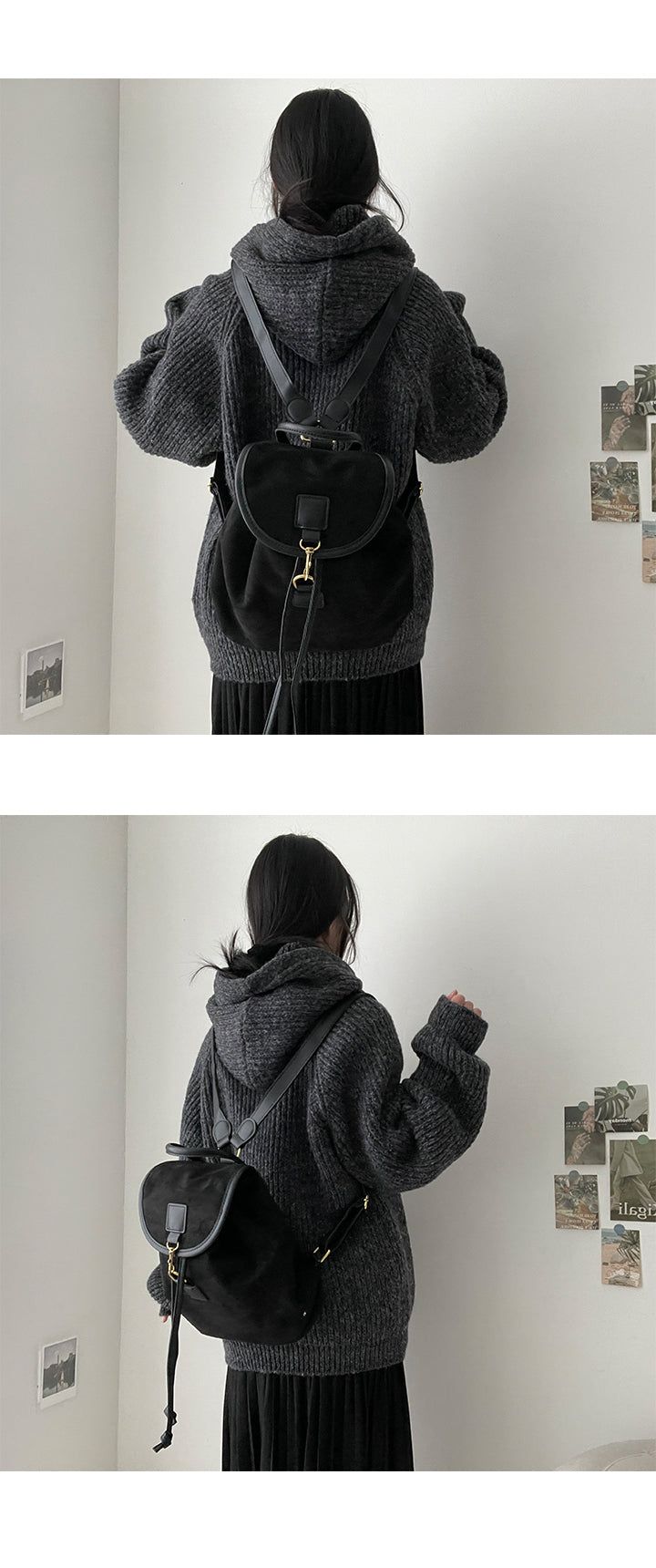 Lillets Suede Backpack