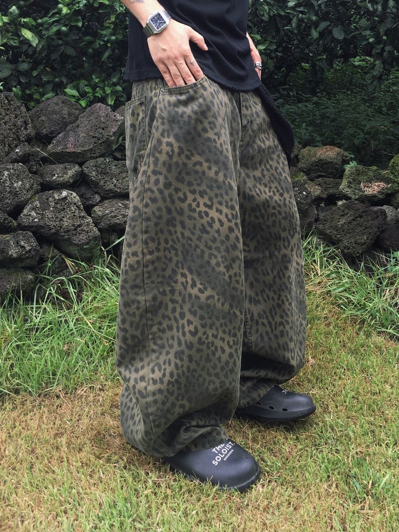 Chiller Leopard Wide Balloon Pants 2C