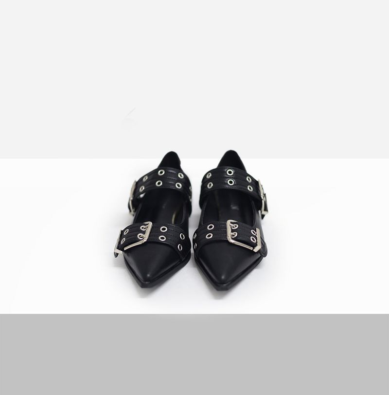 City Classic Buckle Loafers