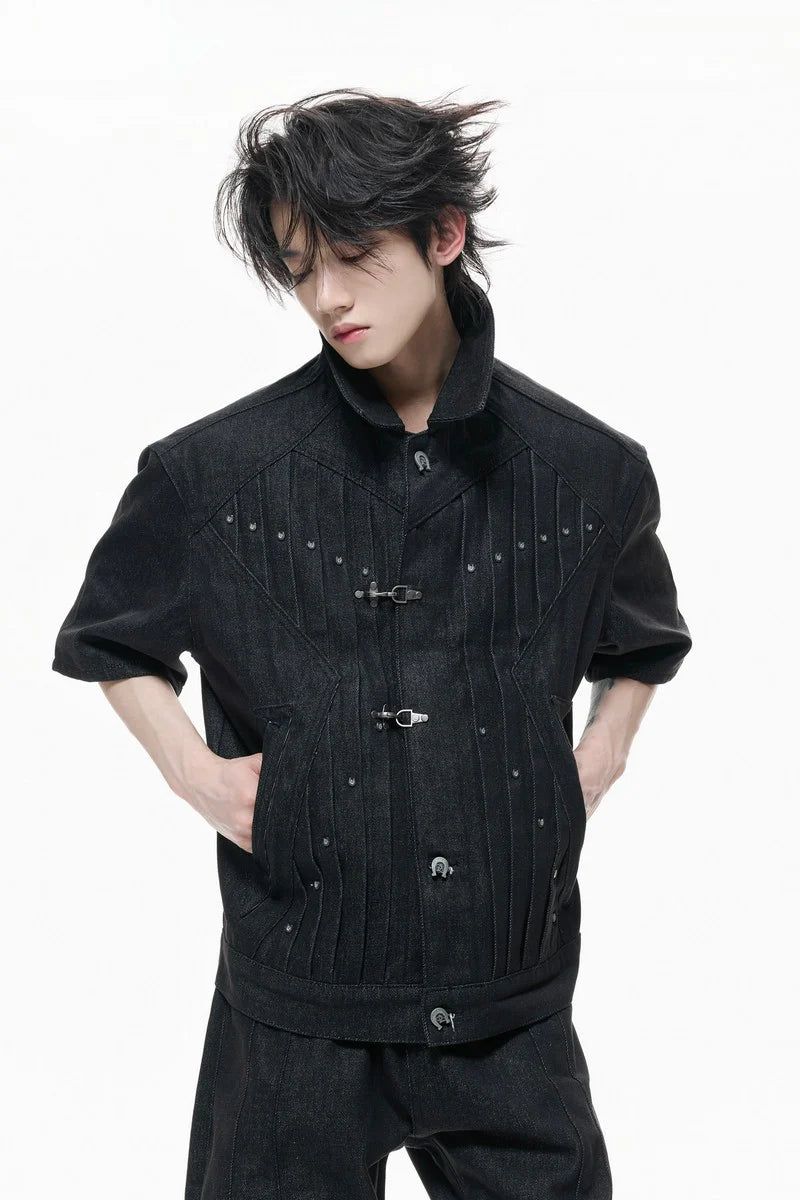 Argue Cultureの「Wrinkled Denim Jacket Shirt(Tops)」