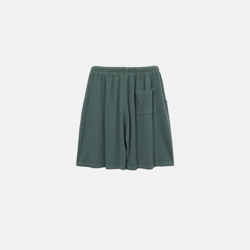 Pigmented Flared Short Bermuda Pants 4COLOR