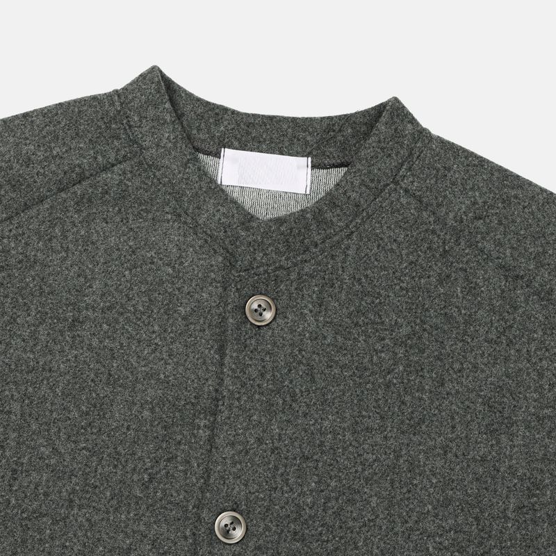 League wool crop cardigan jacket