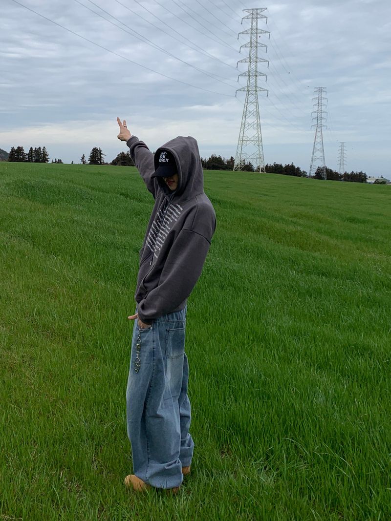 Link Line Hooded Zip-Up (3 Colors)