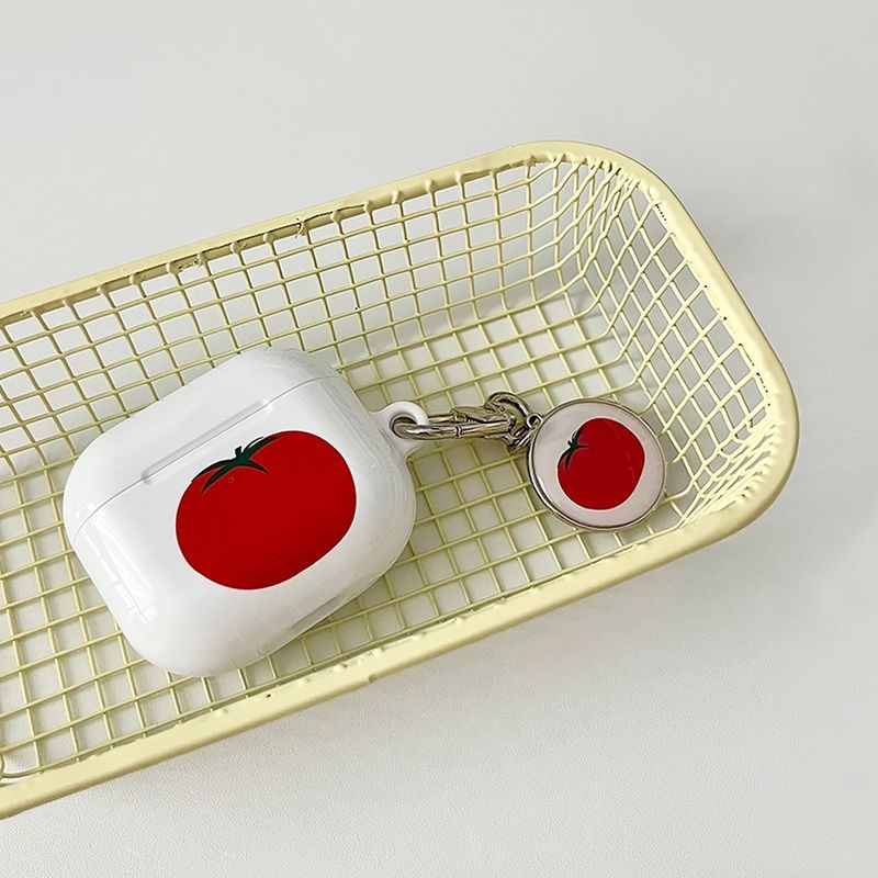 allthesamestudio（オールザセイムスタジオ）の「tomato glossy airPods case（Smartphone Accessories）」