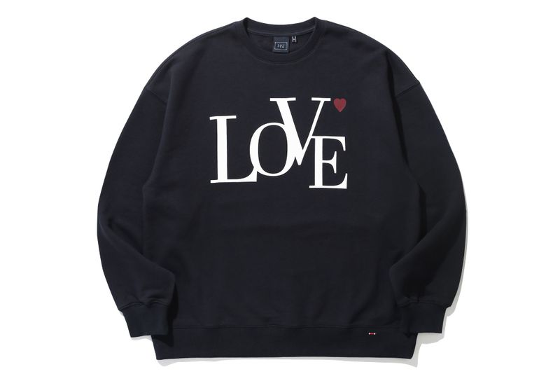 LOVE SWEAT SHIRT_NAVY