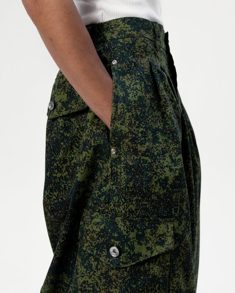BALLOON CARGO PANTS - CAMO