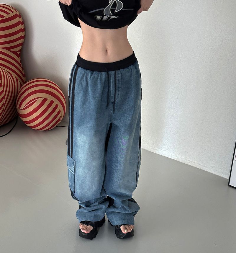 Denim Half Unissex Pants