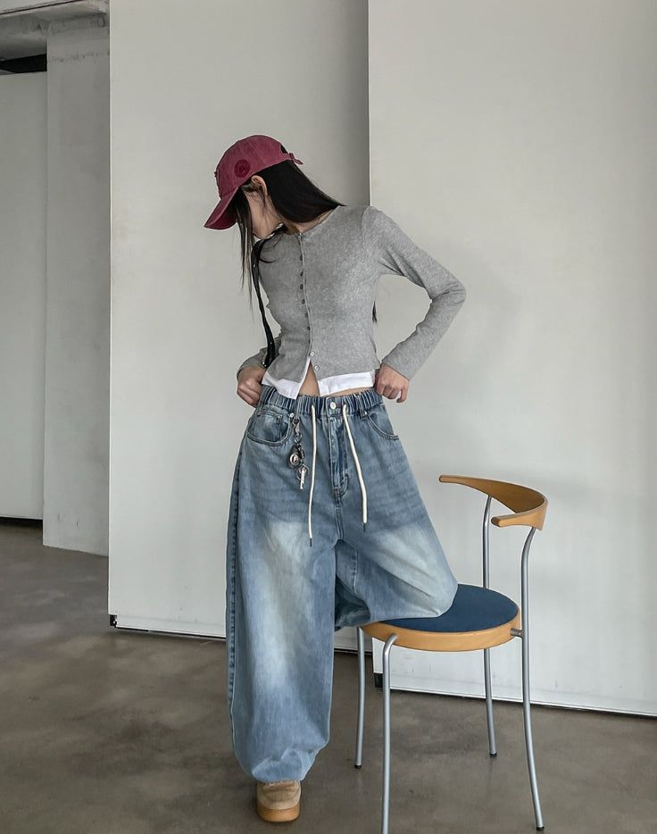 ポニングレイヤードダブルカーディガン