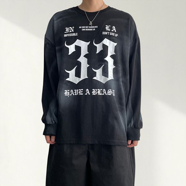 voarc（ボアク）の「テージ ウォッシュド ロングスリーブTシャツ (2 colors)（トップス）」