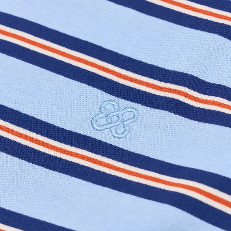 MULTI STRIPE SYMBOL T BLUE