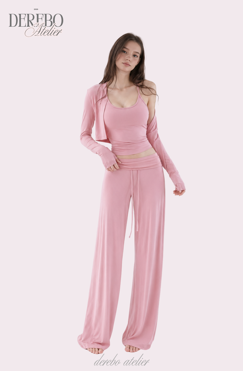 Roena pad sleeveless flare training set-up (pants long)