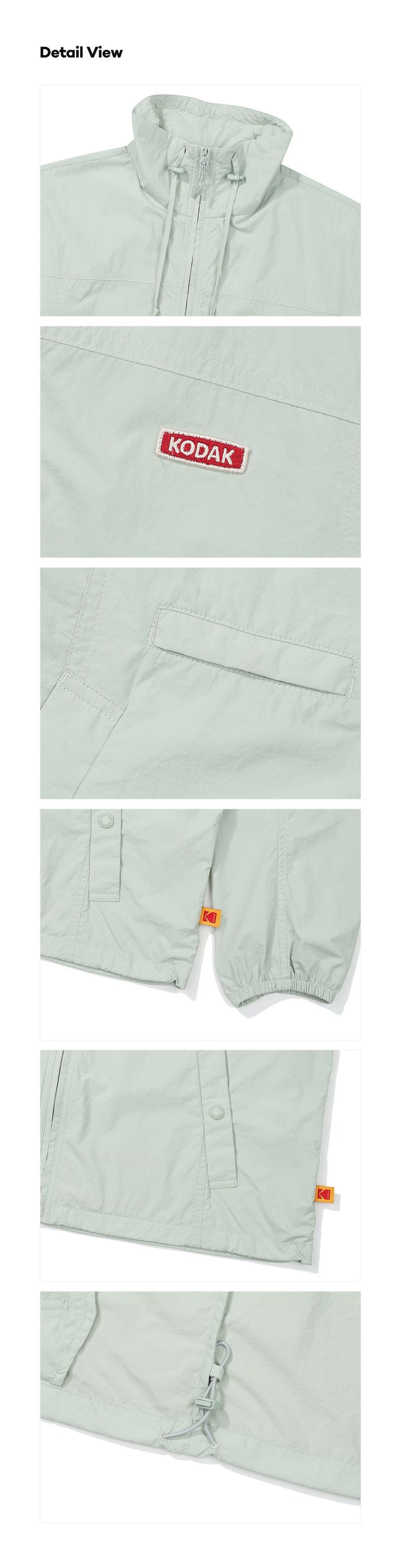 (Women) ICE POP Cropped Stand-Neck Jacket【MINT】
