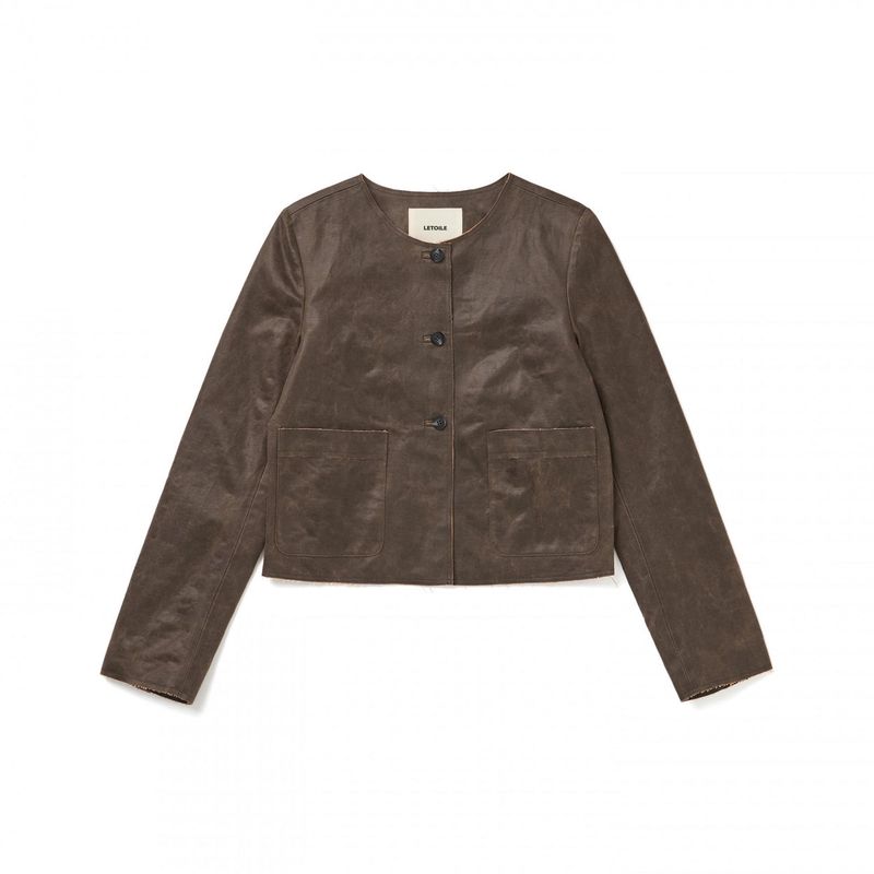 CRACK JACKET, SHORTS SET UP - JACKET / 2 COLOR (LEBSSJK5138)