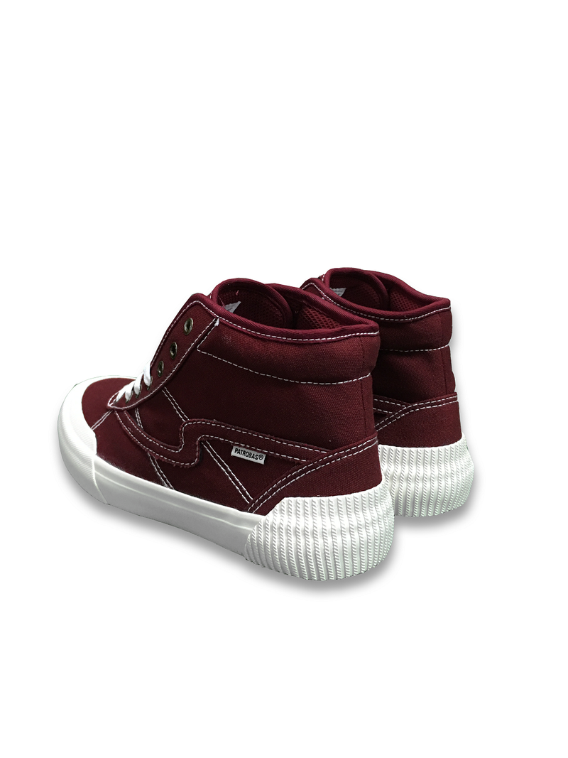 Equip High Maroon Sneakers