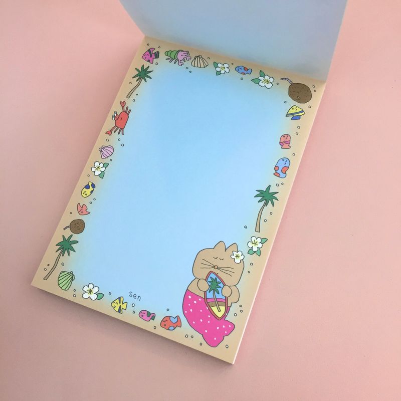 Hawaiian big memopad