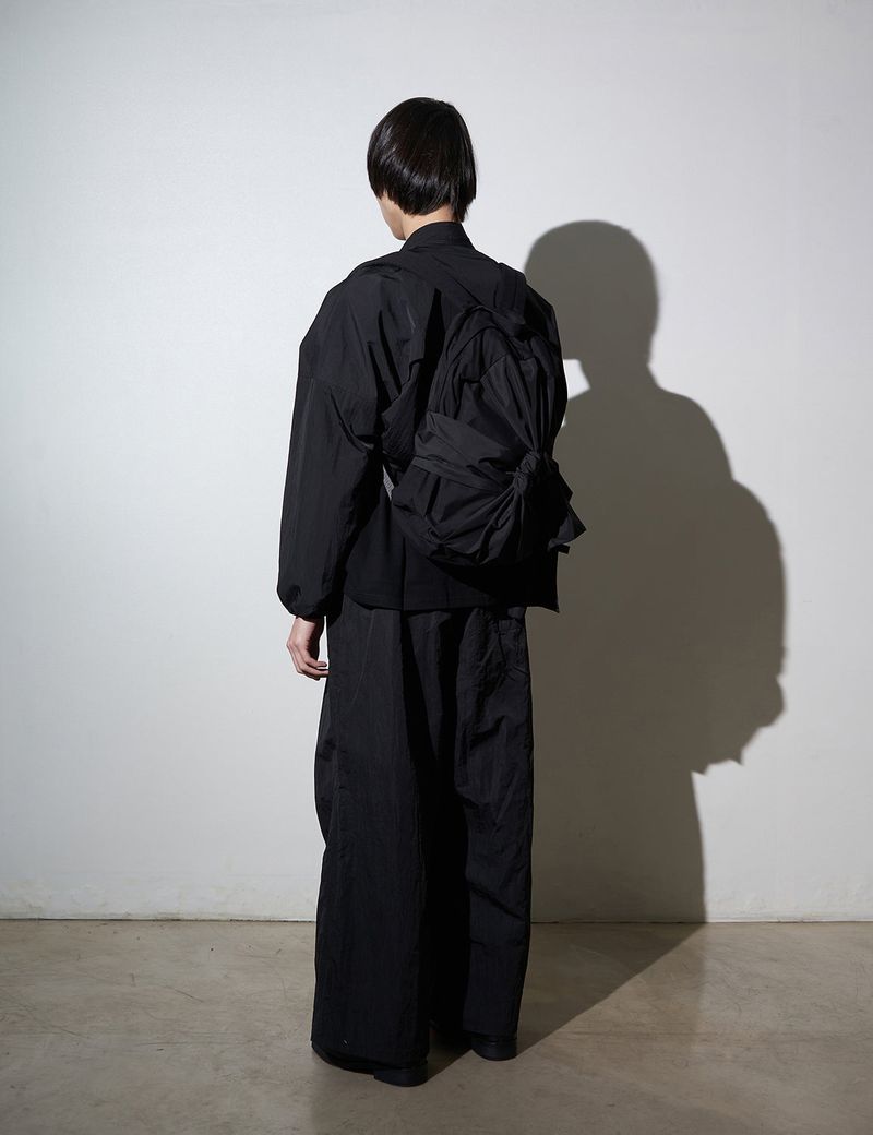 Knotted Backpack (Black)