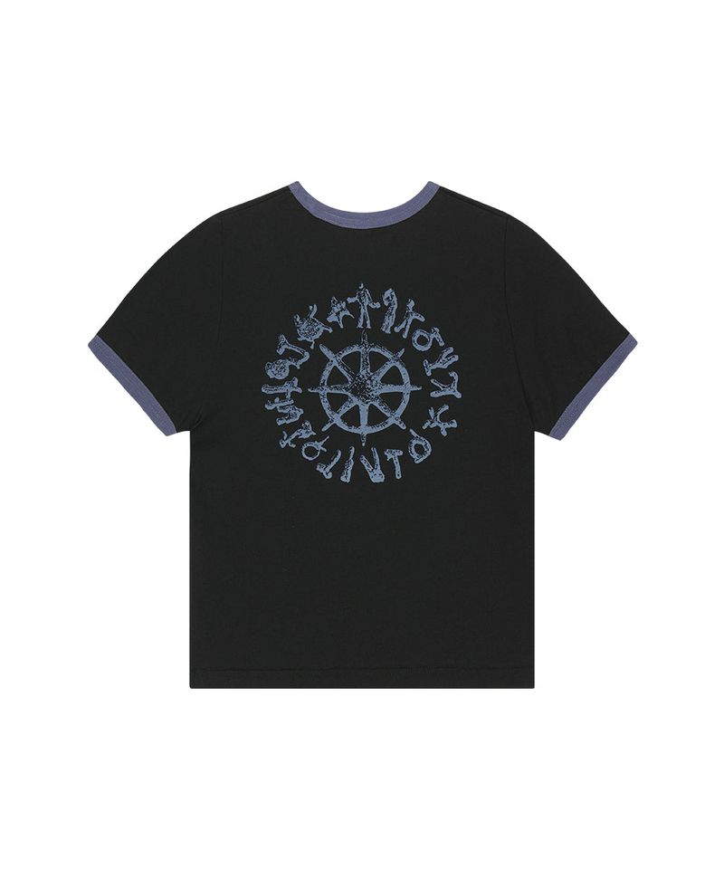 SUN LOGOS RINGER TEE
