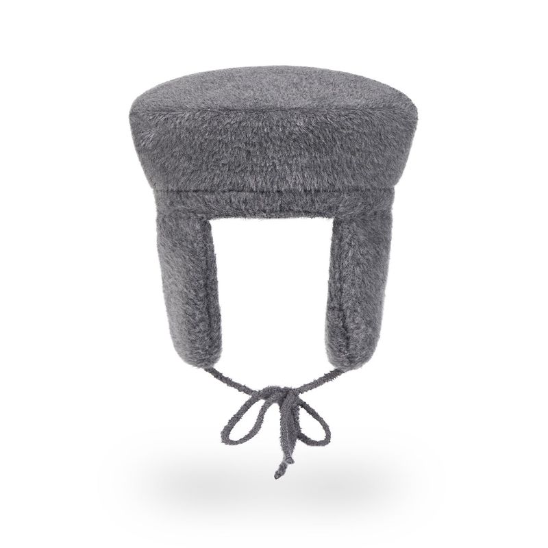 VA Stud Fly Wool Beret / Gray