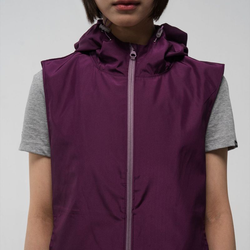  AUTHENTIC LIGHT VEST WINDBREAKER (PURPLE)