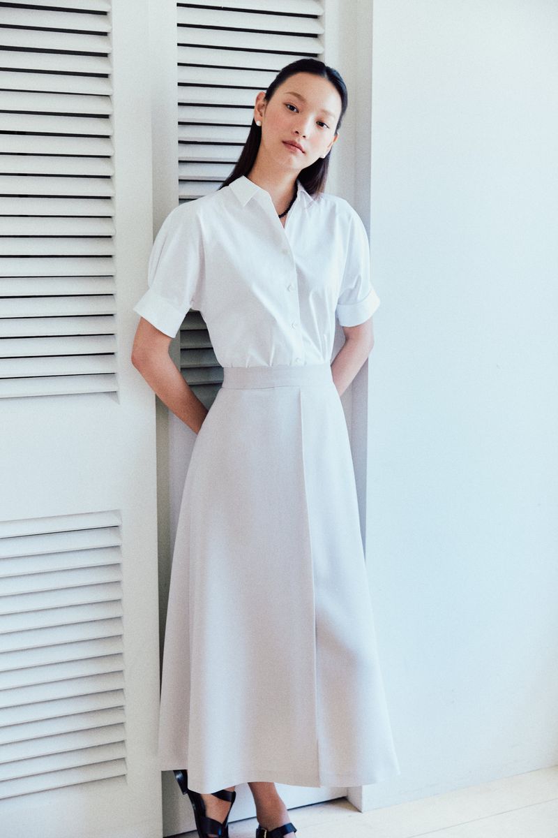 NO.19 SKIRT - BEIGE