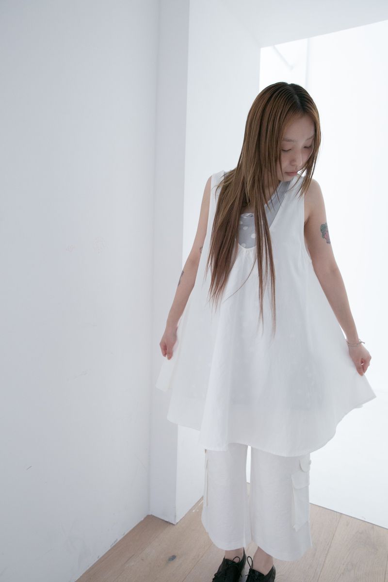 hall sleeveless mini ops(2colors)