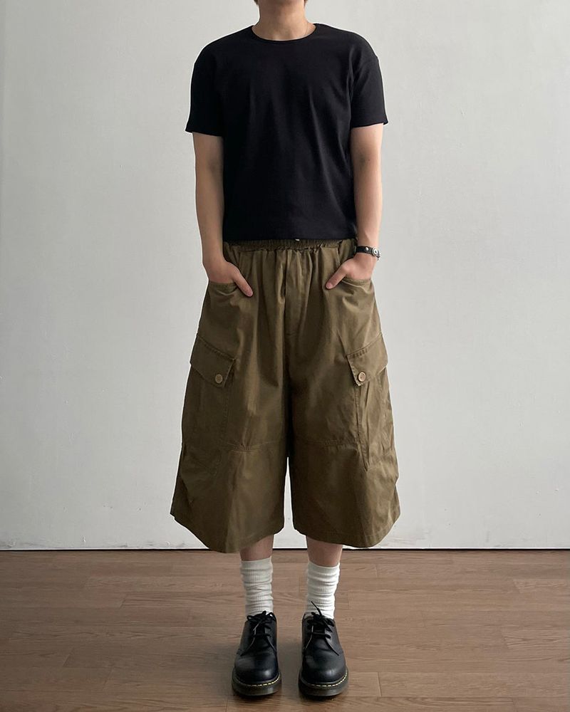 Rough Cargo Bermuda Pants