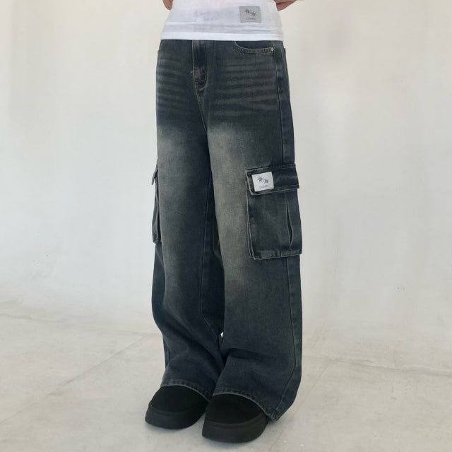 COIRIS（コイリス）の「ROUT CARGO WIDE DENIM PANTS（Pants）」