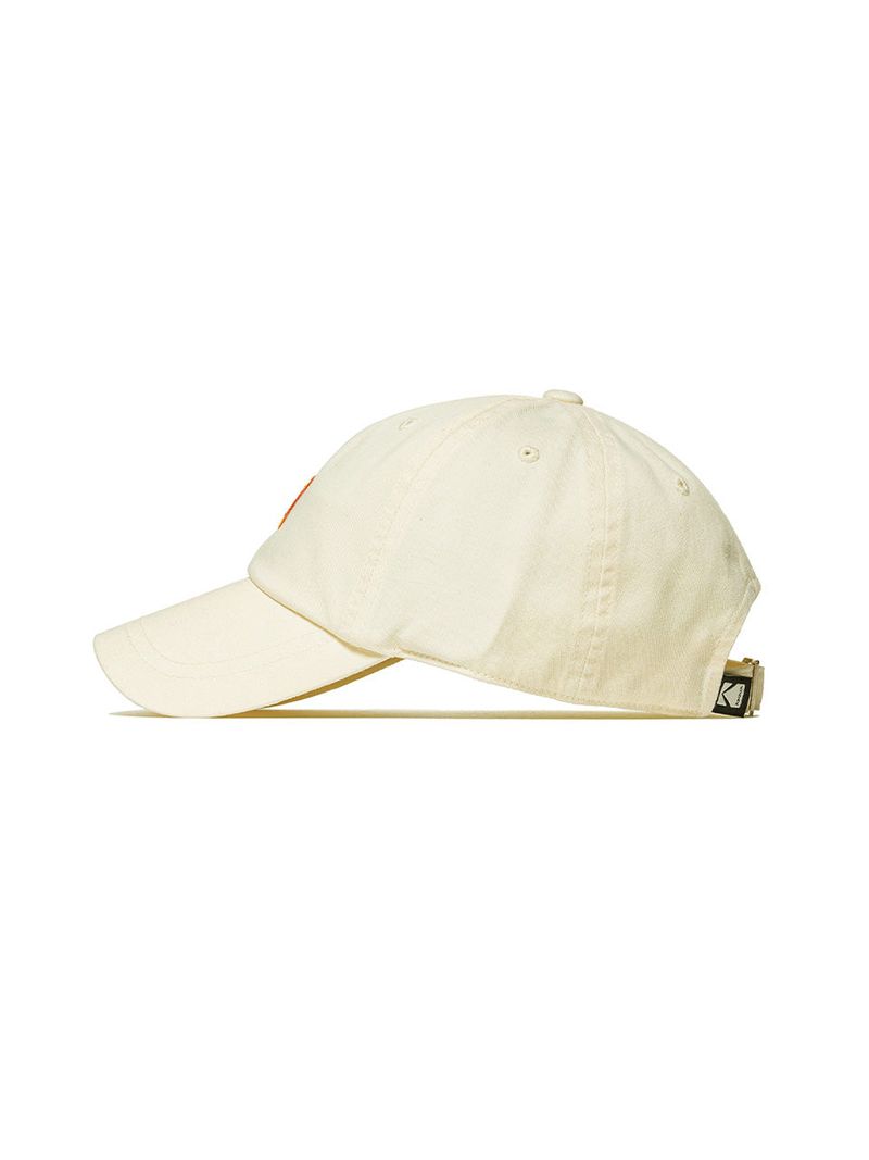 SQUARE LOGO RELAX FIT BALL CAP【IVORY】