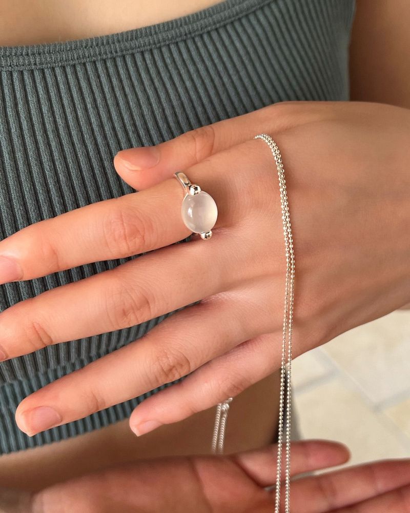 Sheer ring (silver) *1PCS