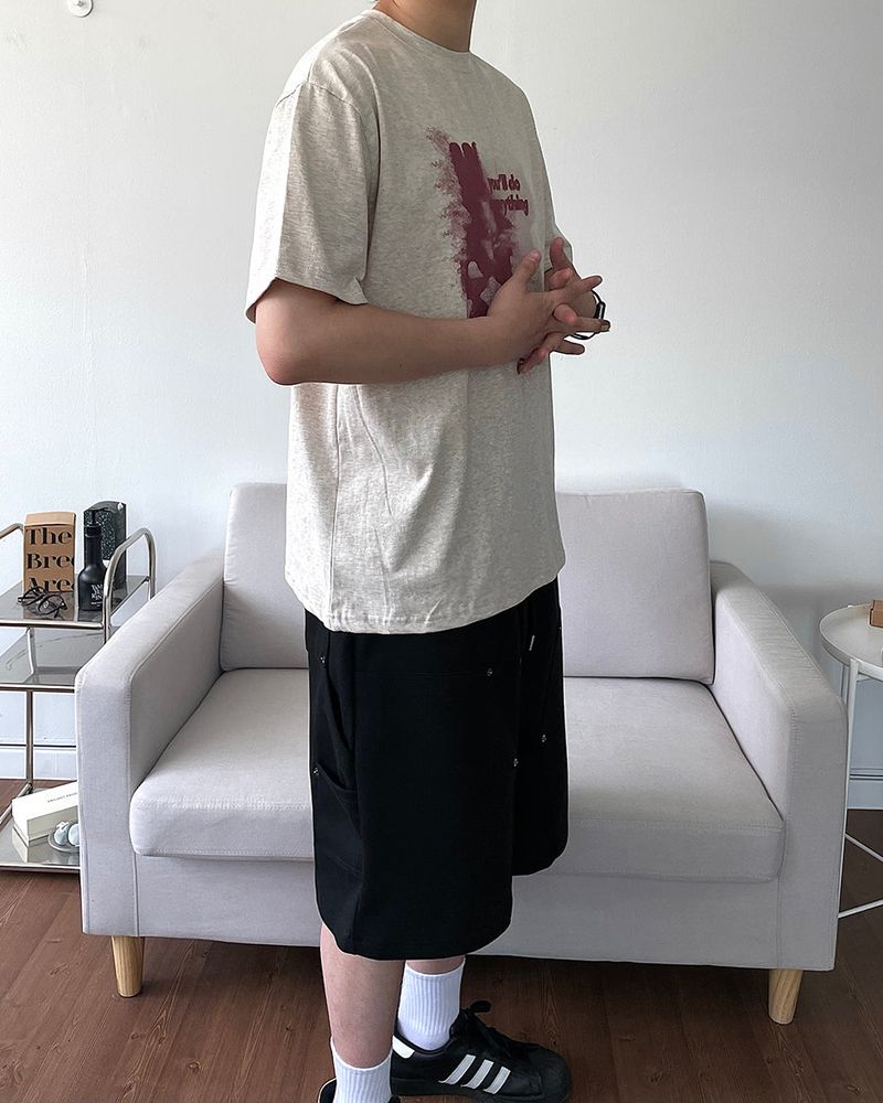 Shadow Printed T-shirt