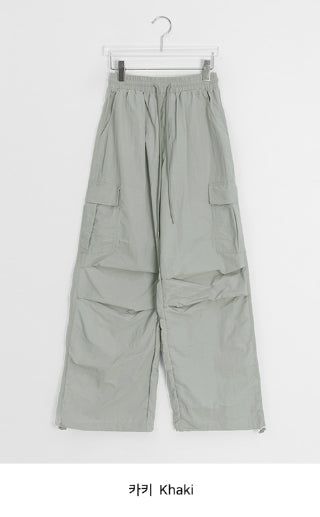 Tsukami Cargo Nylon Parachute Banding Pants