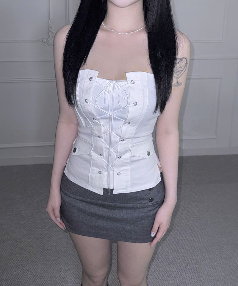 Olltii Eyelet Top (3colors)