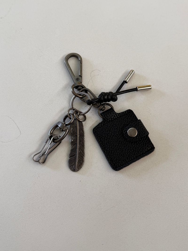 SSROOM(エスエスルーム)の「Layered Wallet Key Ring (BLACK)(Accessories)」