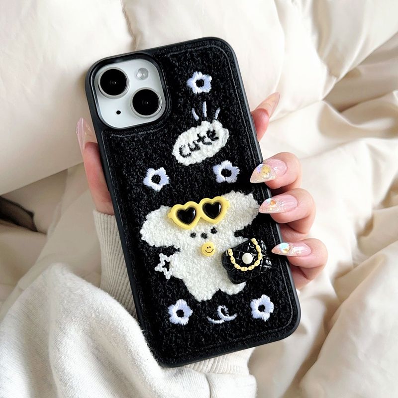 Nineteenfriday（ナインティーンフライデー）の「[SET]Moru fleece case + D.I.Y kit（Smartphone Accessories）」