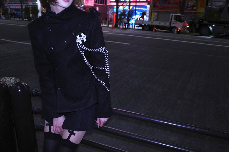 Coa high neck coat