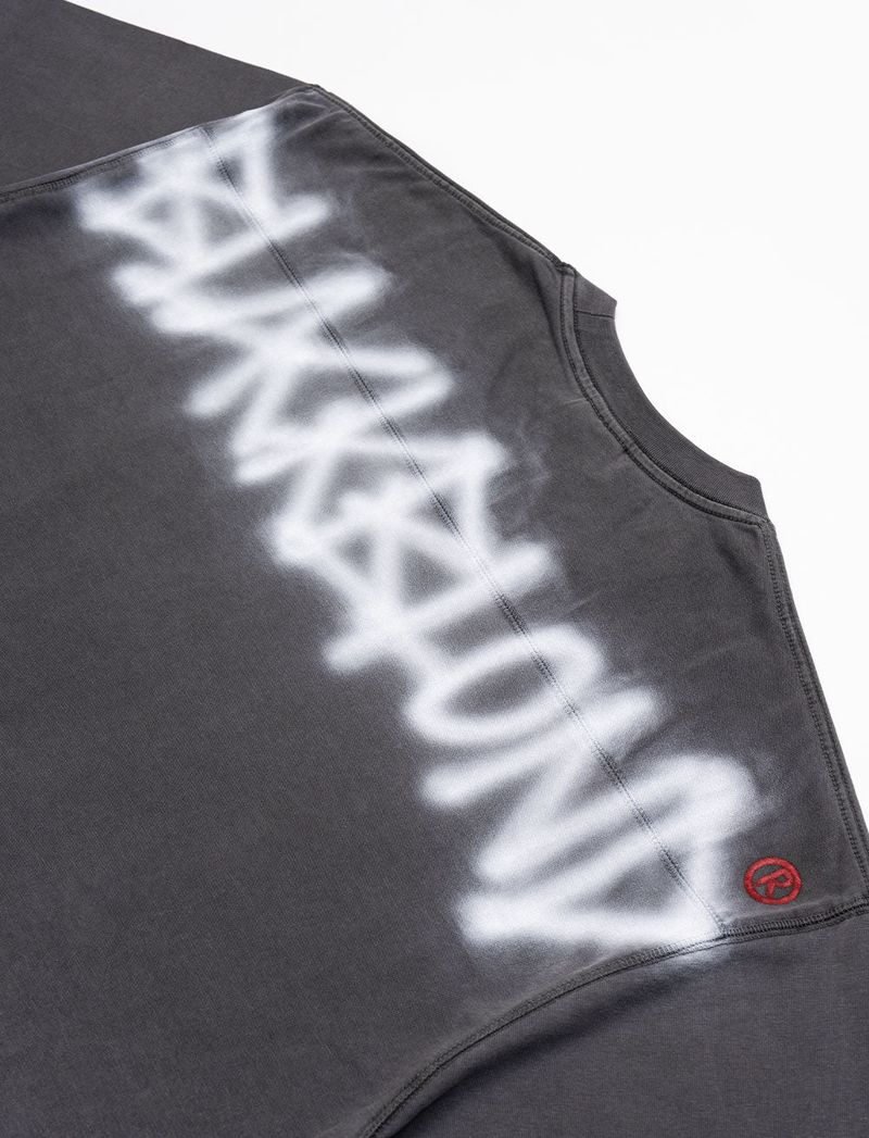 BBD Chaos Patch Pigment T-Shirt (Charcoal)