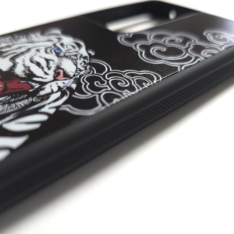 TPU BUMPER Phone Case - White tiger