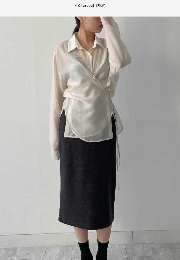 Velda H-Line Midi Skirt