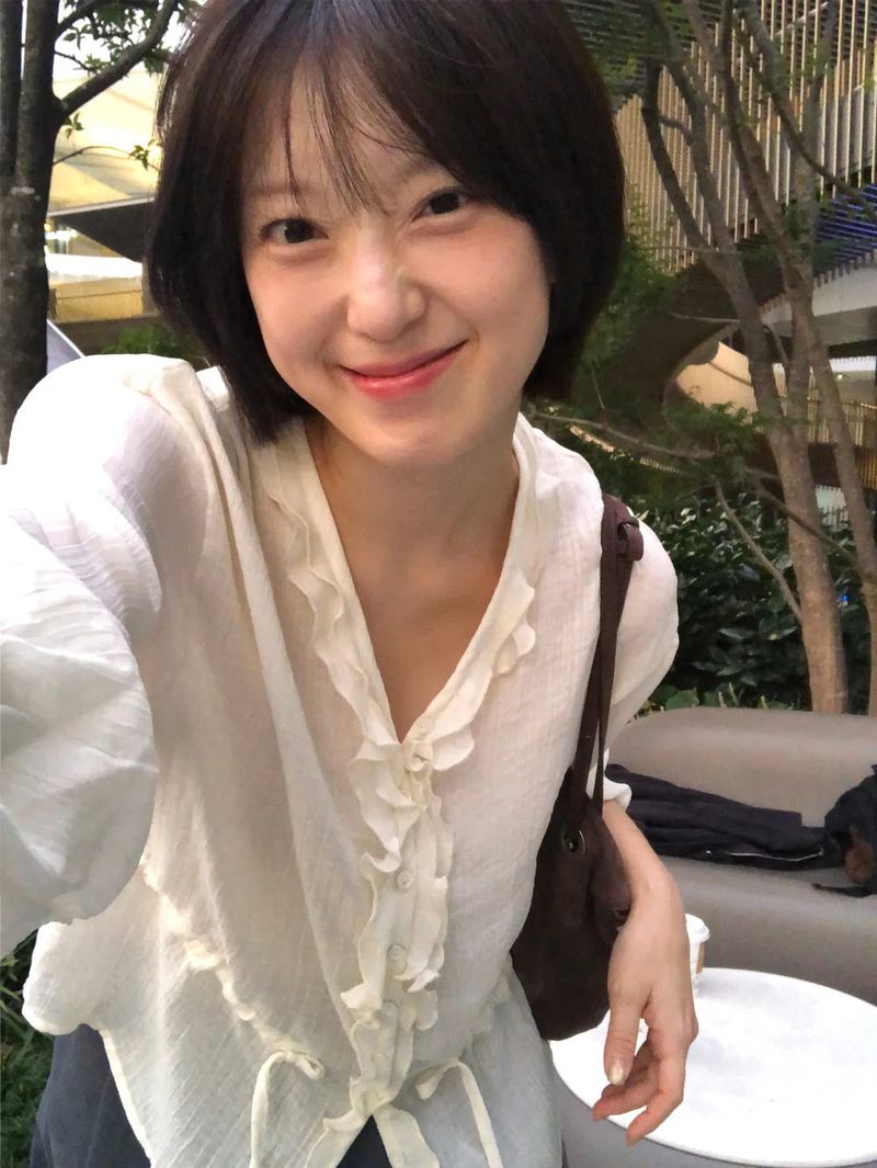 Ruffle blouse