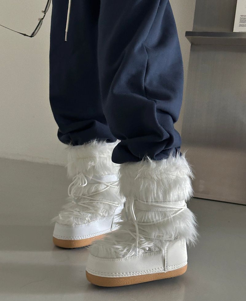Patrimming Snow Cold Weather Door Boots