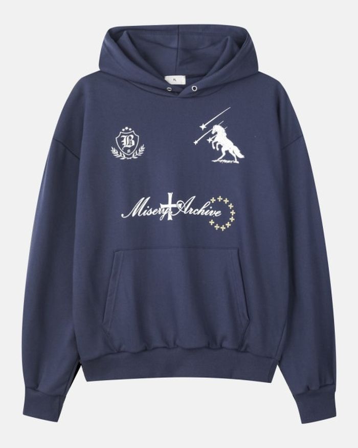 (UNISEX) Starfall Graphic Hoodie