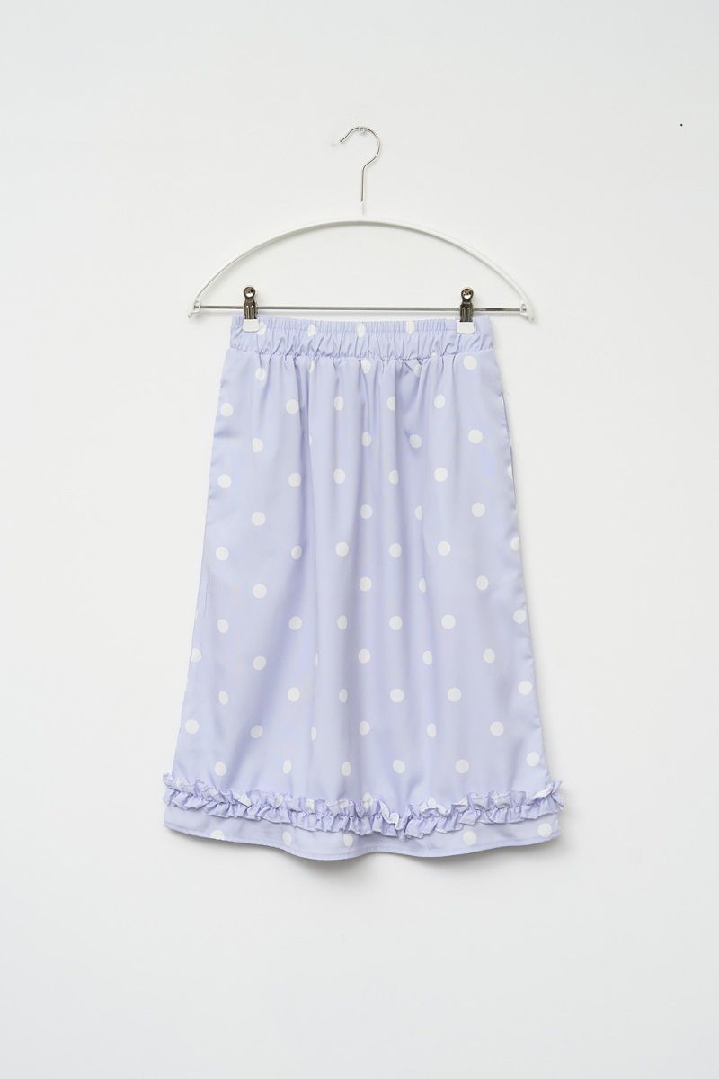 (W) Soap Frill Bubble Skirt
