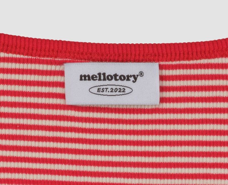 STRIPE COMBI BURTON T-SHIRT (RED)