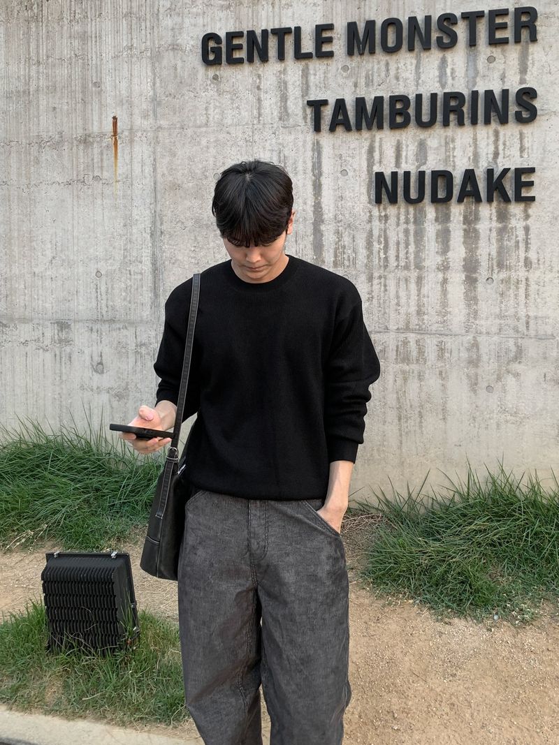 (Premium) Highend hachi drop knit