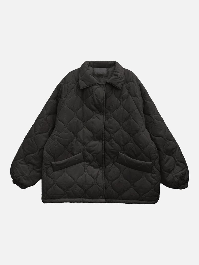 Snow Quilted Round Padded Jacket (4c)